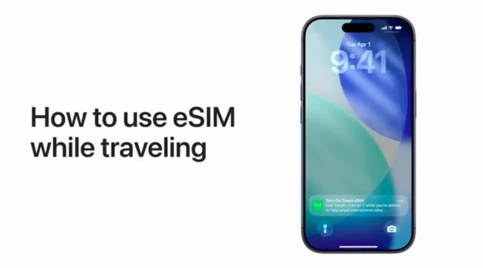 Apple návody – Jak používat eSIM kartu na cestách na iPhonu