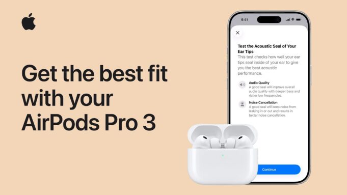 Apple návody – Jak si co nejlépe nastavit AirPods Pro 3