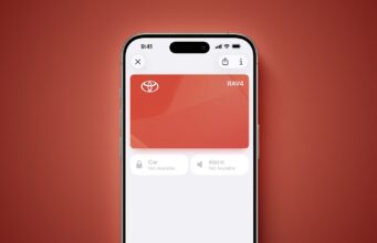 Vybrané vozy Toyota RAV4 z roku 2026 podporují funkci digitální klíče v aplikaci Peněženka