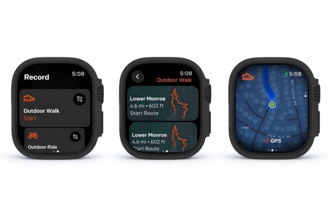 Strava začíná postupně zavádět plnou navigaci a mapy do své aplikace pro Apple Watch
