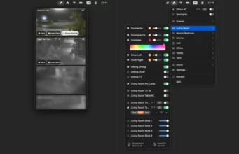Aplikace Itsyhome přidává do menu vašeho Macu veškeré ovládání domácnosti, které potřebujete