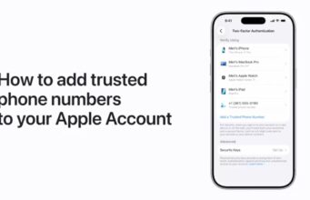 Apple návody – Jak přidat důvěryhodná telefonní čísla k účtu Apple