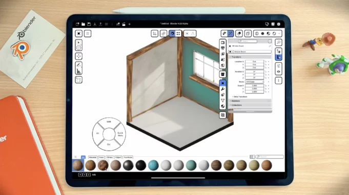 Vývoj aplikace Blender pro iPad zastaven, přednost mají tablety s Androidem