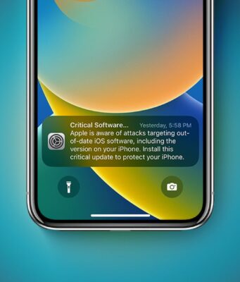 Apple začal varovat uživatele se staršími verzemi iOS před aktivními webovými útoky
