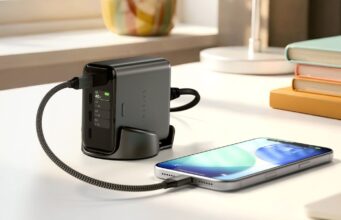 Satechi představil novou nabíječku ChargeView 140W s inteligentním nabíjením a digitálním displejem