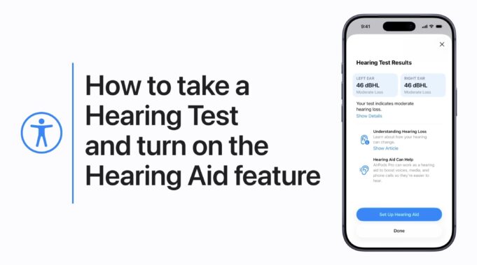Apple návody – Jak provést test sluchu a zapnout funkci naslouchátka