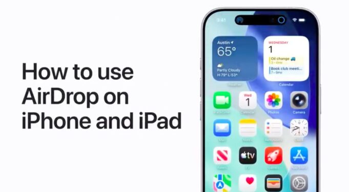 Apple návody – Jak používat AirDrop na iPhonu a iPadu