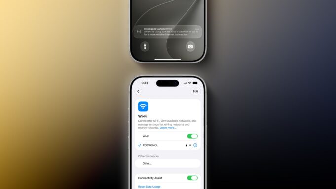 iOS 27 a iPadOS 27 obsahují funkci Asistent připojení, která pomáhá zůstat připojený k internetu