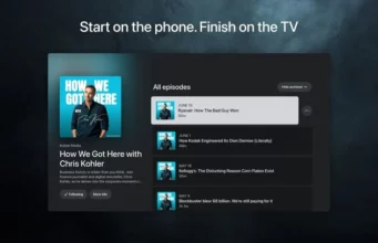 Podcastová platforma Pocket Casts k dispozici na všech modelech Apple TV 4K a Apple TV HD