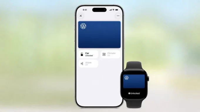 Společnost Volkswagen zřejmě připravuje podporu funkce Car Keys pro své budoucí vozy