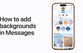Apple návody – Jak přidat pozadí v aplikaci Zprávy na iPhonu, iPadu, Macu a Apple Vision Pro