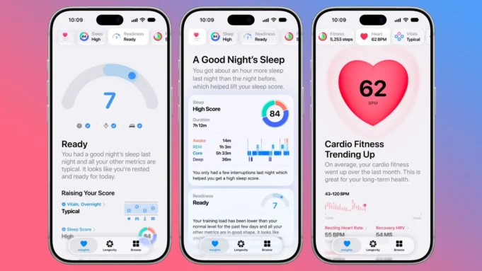 Čtrvtá beta verze iOS 27.2 odstraňuje novou aplikaci Zdraví