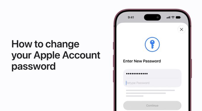 Apple návody – Jak změnit heslo k účtu Apple na iPhonu